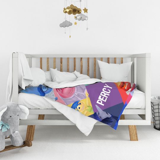 Personalized Disney Inside Out 2 Characters Blanket