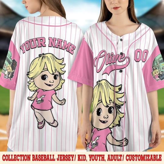 Personalized Trash Truck Baseball Jersey, Hank Trash Truck Birthday Boy, Birthday Girl Jersey, Trash Truck Family Birthday Matching