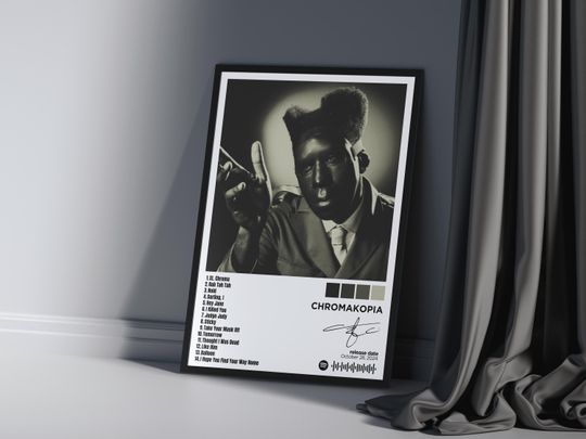 Chromatopia by Tyler, the Creator Custom Album poster