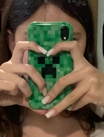 Pixel Creeper iPhone Flexi Case for Minecraft Fans – iPhone