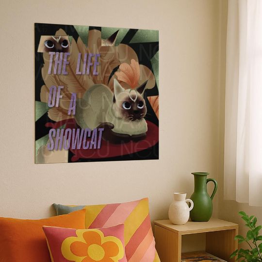Showcat Art Print Set: Pop Culture Cat Illustrations