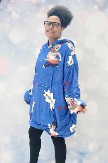 Inosuke Blanket hoodie