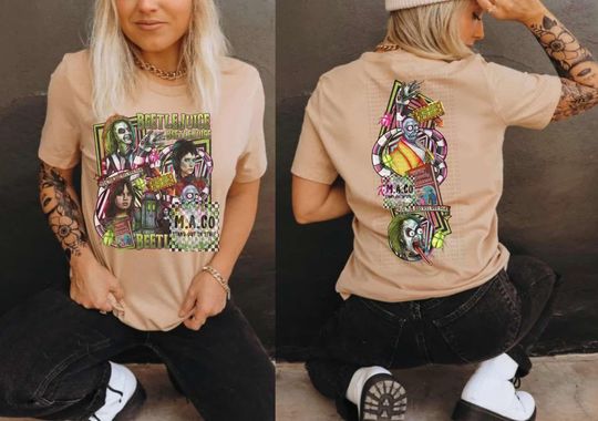 Beetlejuice Halloween Tshirt beetleguise shirt merch