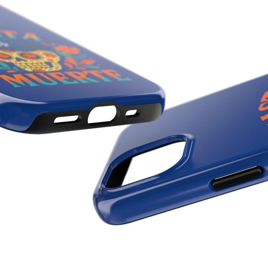 LA Dodgers Tough Phone Case: Hasta Muerte Design