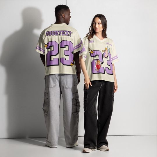 Personalized Cupid Y2k Boxy Jersey, Custom Boxy Jersey