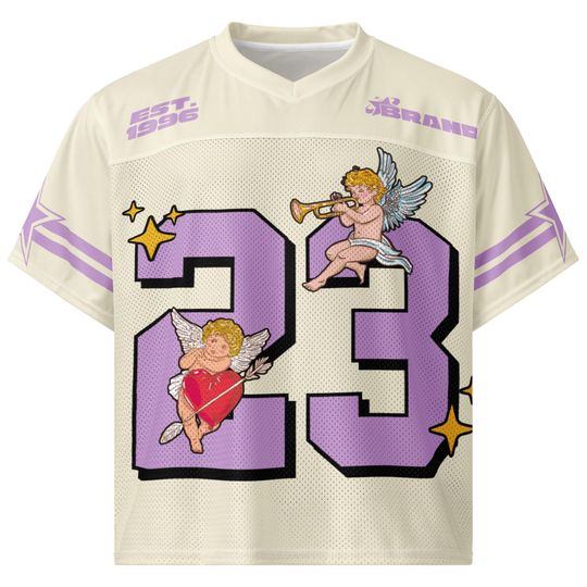 Personalized Cupid Y2k Boxy Jersey, Custom Boxy Jersey