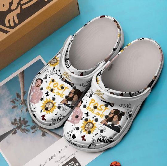 Post Malone Sandals, Post Malone Clogs Shoes, Post Malone Summer Shoes