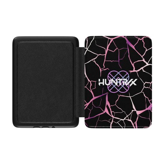 Huntrix Demon Patterns Leather Kindle Case
