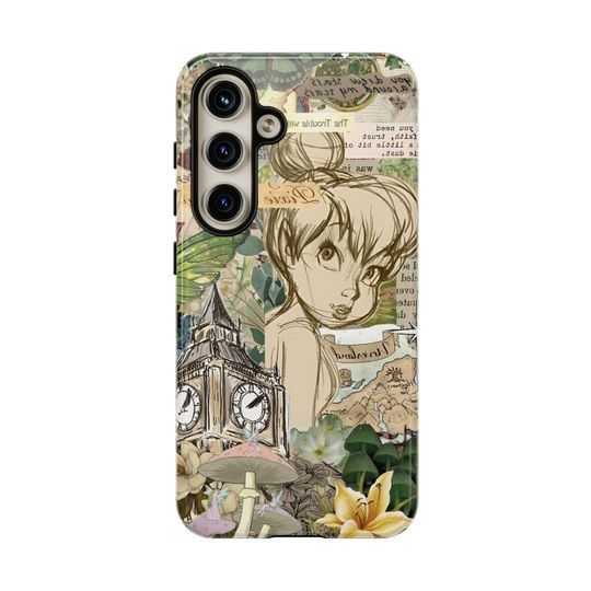 Tinker Bell Phone Case, Peter Pan, Fairy Tale, iPhone Case