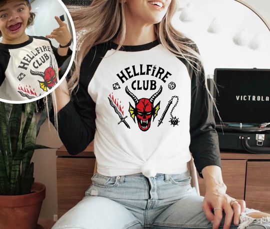 Hellfire Club Baseball ragland baseball tee