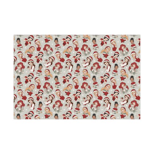 Disney Princess Holiday Gift Wrap Papers - Perfect for Wrapping