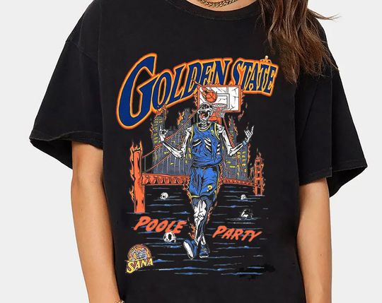 Vintage Jordan Poole T-Shirt, Golden State Poole Party shirt
