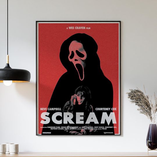 Scream Poster - Movie Print