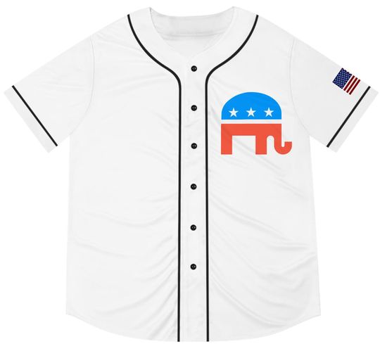 Team Donald Trump Republican Baseball Jersey, 47th President, Vote Red, Republican Shirt, Trump/Vance '24 Tee, America Election T-Shirt