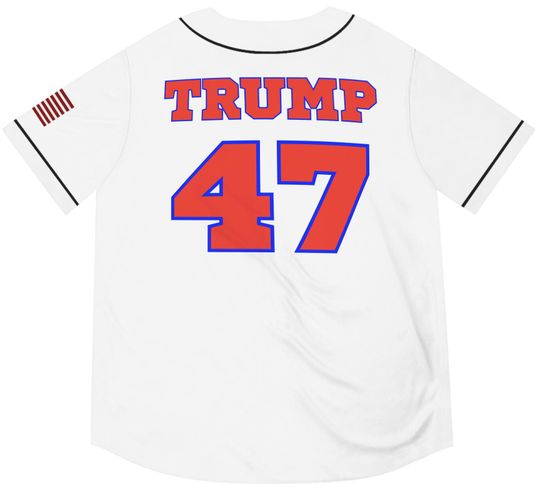 Team Donald Trump Republican Baseball Jersey, 47th President, Vote Red, Republican Shirt, Trump/Vance '24 Tee, America Election T-Shirt