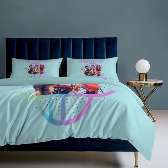 Huntrix KPOP Demon Hunters Bedding Set