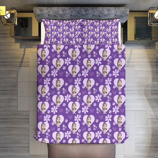 Rumi KPOP Demon Hunters  3-Piece Bedding Set