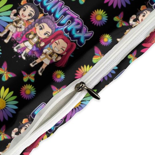 Huntrix KPOP Demon Hunters 3-Piece Bedding Set