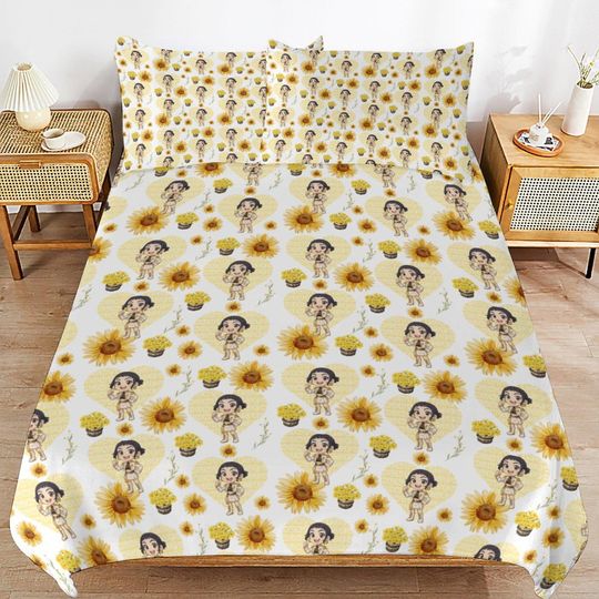 Zoey KPOP Demon Hunters 3-Piece Bedding Set