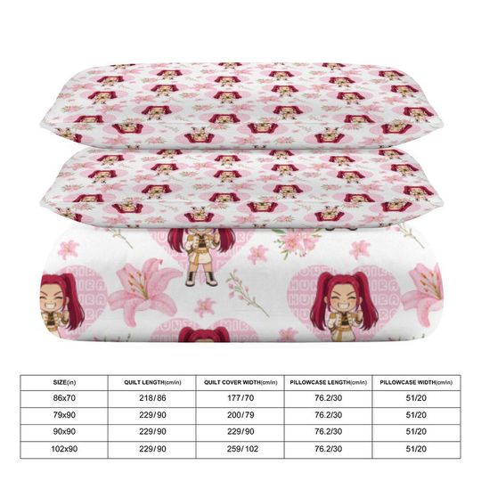 Mira KPOP Demon Hunters 3-Piece Bedding Set