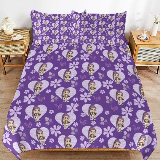 Rumi KPOP Demon Hunters  3-Piece Bedding Set