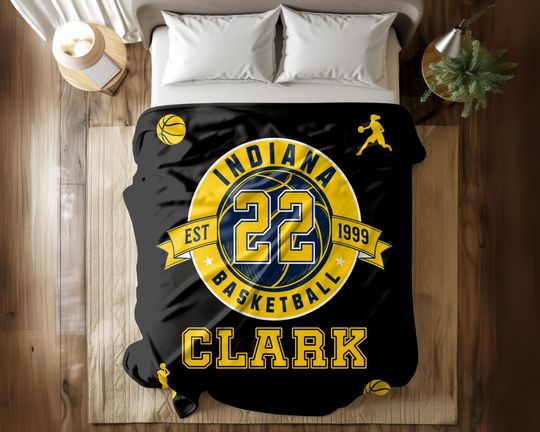 Caitlin Clark Indiana Basketball Blanket