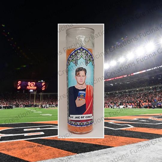 Football Player Prayer Candles