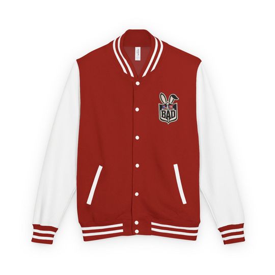 Printed Benito Super Bowl 94  Jacket 'BAD' Bunny Logo Varsity Jacket