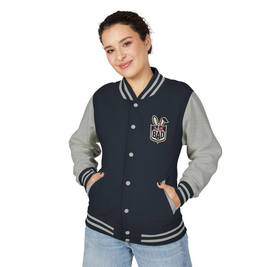 Printed Benito Super Bowl 94  Jacket 'BAD' Bunny Logo Varsity Jacket