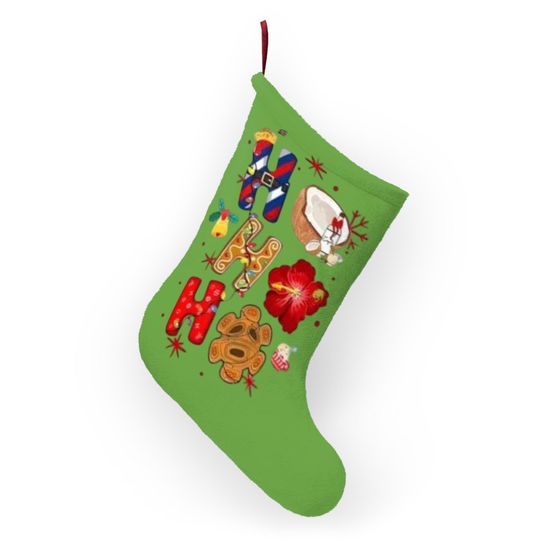 Puerto Rican Christmas Stocking | Cultural Holiday Decor