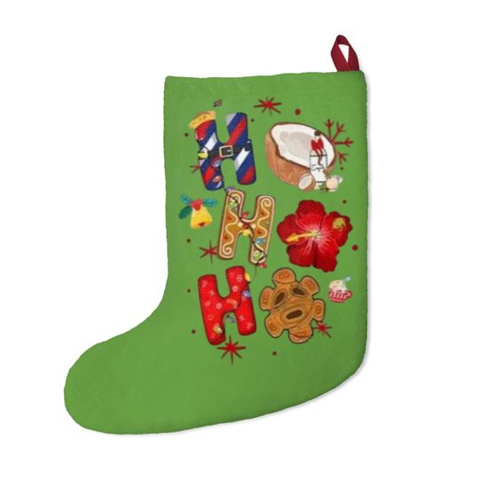 Puerto Rican Christmas Stocking | Cultural Holiday Decor