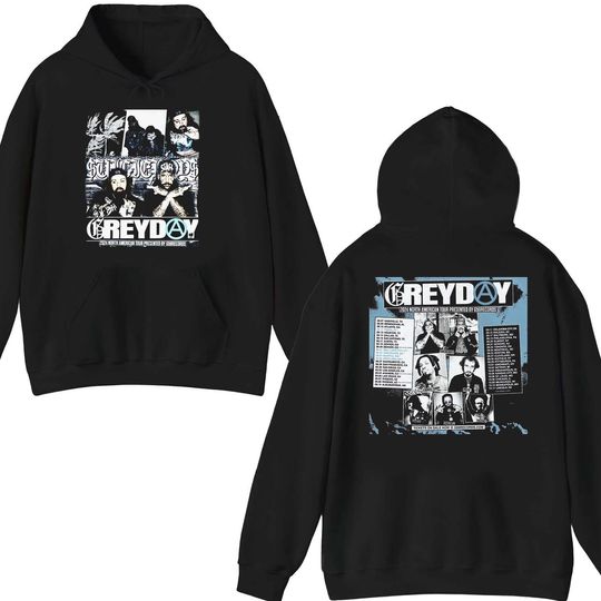 Greyday 2024 Suicideboys  Hoodie 2 Sided
