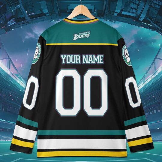Custom Mighty Ducks Movie Ice Hockey Jersey