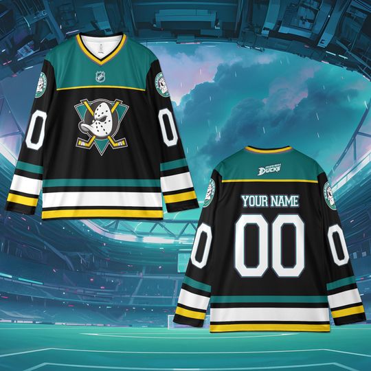 Custom Mighty Ducks Movie Ice Hockey Jersey