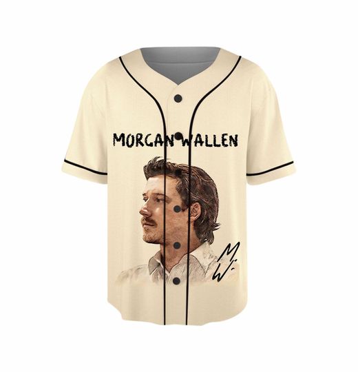 Wallen Western 2026 Tour Baseball Jersey - Country Music Fan Merch
