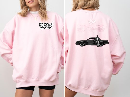 Kendrick Lamar GNX Sweater Double Sided Sweatshirt