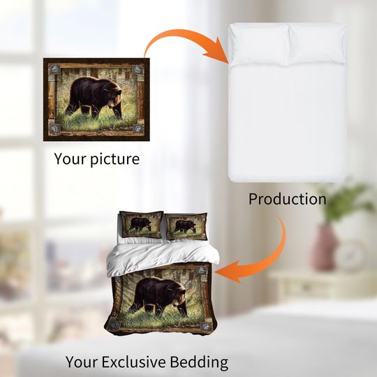 Chicago Bears Christmas Duvet Cover Bedding Set,Halloween Gift Back to School
