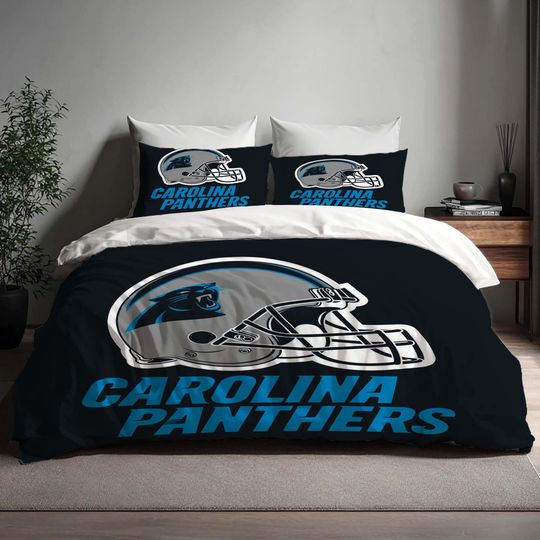 Christmas Carolina Panthers Duvet Cover Bedding