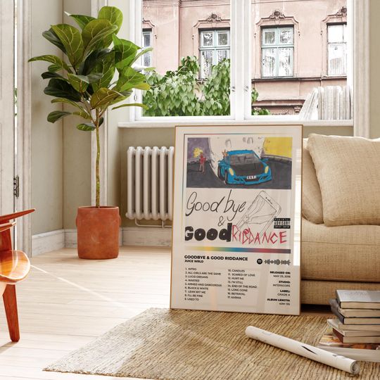 Juice WRLD Goodbye & Good Riddance Album Cover Poster