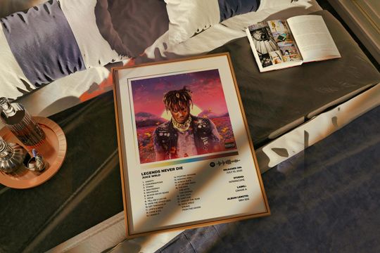 Juice WRLD - Legends Never Die Album Cover Poster