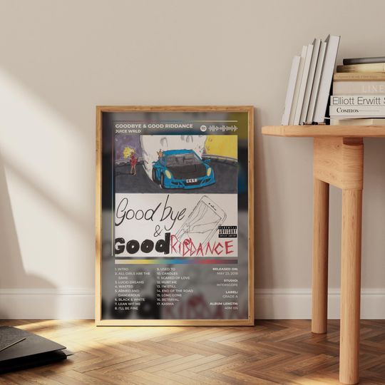 Juice WRLD Goodbye & Good Riddance Album Cover Poster