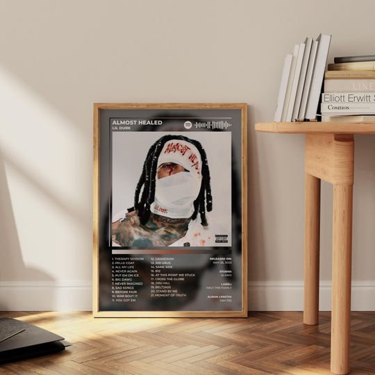 Lil Durk - Almost Healed Album Cover Art Poster