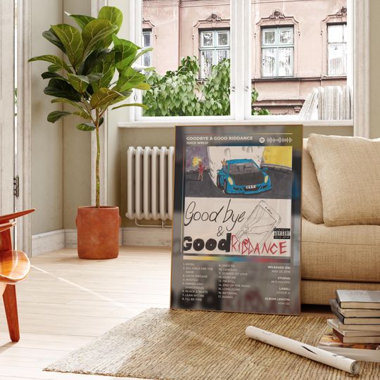 Juice WRLD Goodbye & Good Riddance Album Cover Poster