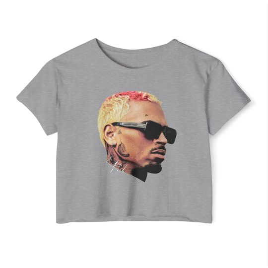 Chris Brown crop top shirt