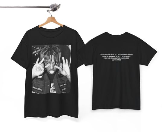 Vintage Juice WRLD Rap Tee, 90s Inspired Hip Hop Shirt