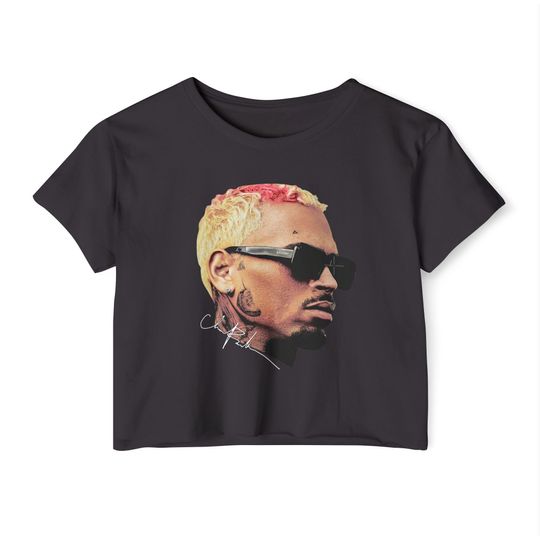 Chris Brown crop top shirt