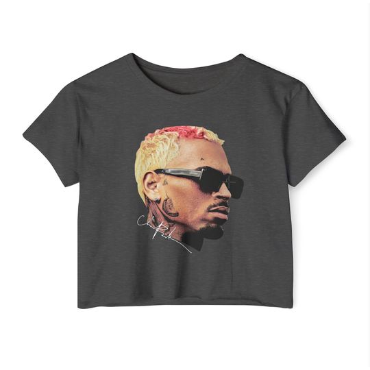 Chris Brown crop top shirt
