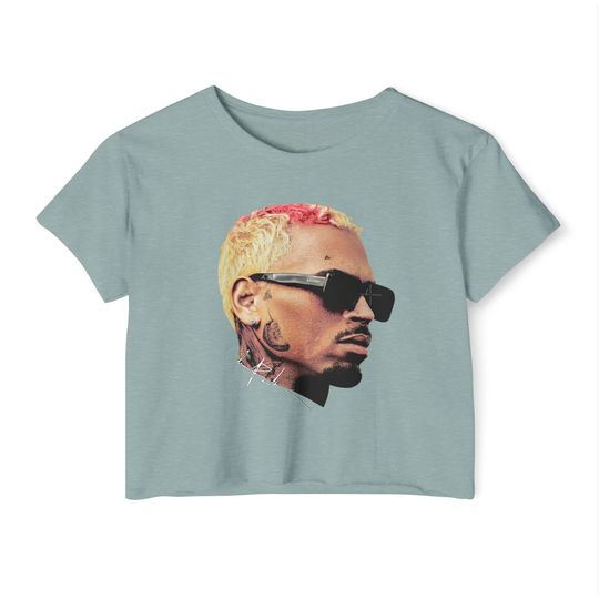 Chris Brown crop top shirt