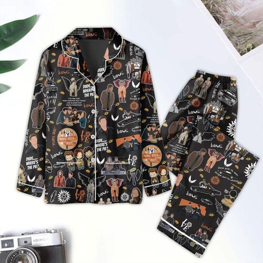 Christmas Gift, Supernatural Pajamas Set