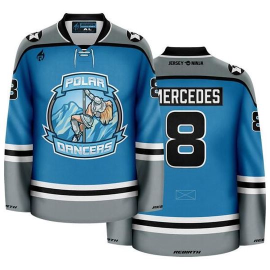 Polar Dancers Funny Hockey Jersey